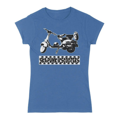 Ska Punk & Scooters Women's Mod T-Shirt M / Royal Blue