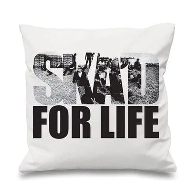 Ska'd For Life Sofa Cushion White