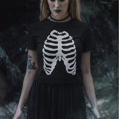 Skeleton Ribcage Women’s T-Shirt - Womens T-Shirt