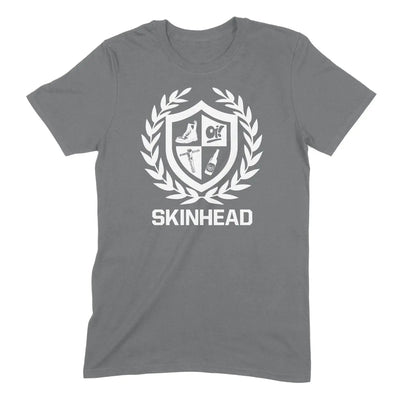 Skinhead Crest Men's T-Shirt M / Charcoal