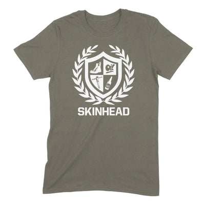 Skinhead Crest Men's T-Shirt M / Khaki