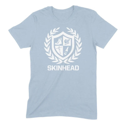 Skinhead Crest Men's T-Shirt M / Light Blue