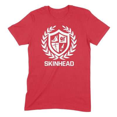 Skinhead Crest Men's T-Shirt M / Red