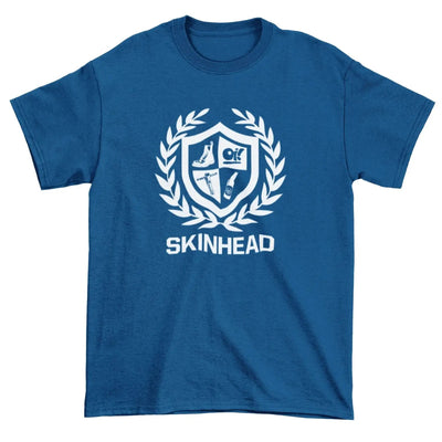 Skinhead Crest Men's T-Shirt M / Royal Blue