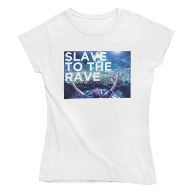 Slave To The Rave Women’s T-Shirt - M - Womens T-Shirt