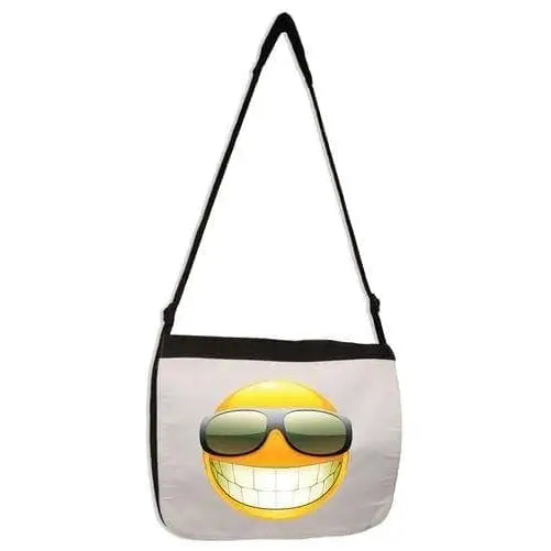 Smiley Face Acid House Laptop Messenger Bag