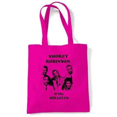 Smokey Robinson & The Miracles Shoulder Bag Dark Pink