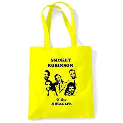 Smokey Robinson & The Miracles Shoulder Bag Yellow