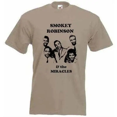 Smokey Robinson & The Miracles T-Shirt L / Khaki