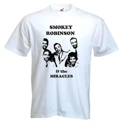 Smokey Robinson & The Miracles T-Shirt L / White