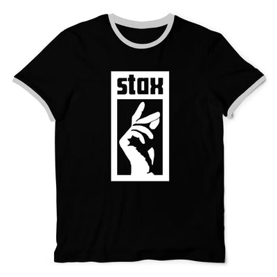 Stax Records Contrast Ringer T-Shirt L