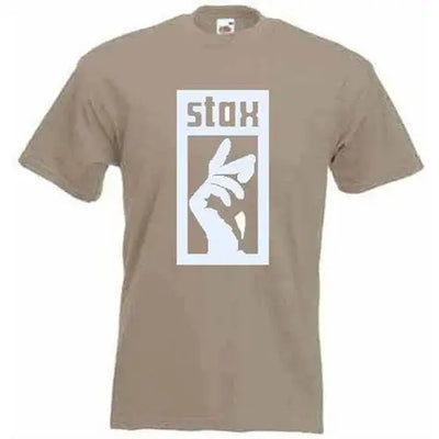 Stax Records Men's T-Shirt L / Khaki