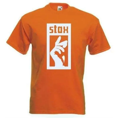 Stax Records Men's T-Shirt L / Orange