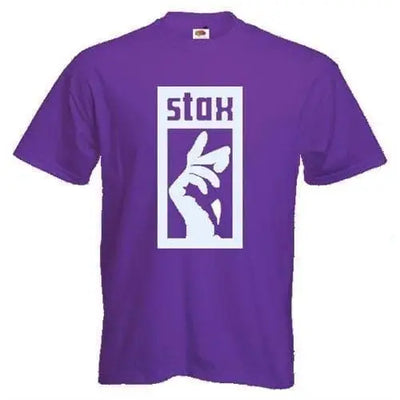 Stax Records Men's T-Shirt L / Purple