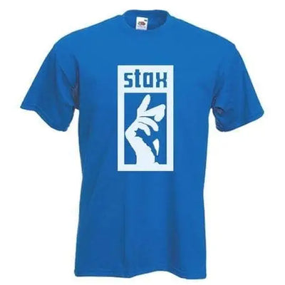 Stax Records Men's T-Shirt L / Royal Blue