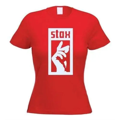 Stax Records Women's T-Shirt S / Red