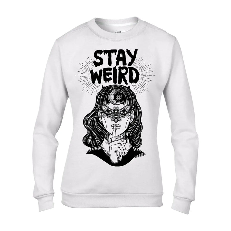 Stay Weird Witch Girl Hipster Women&