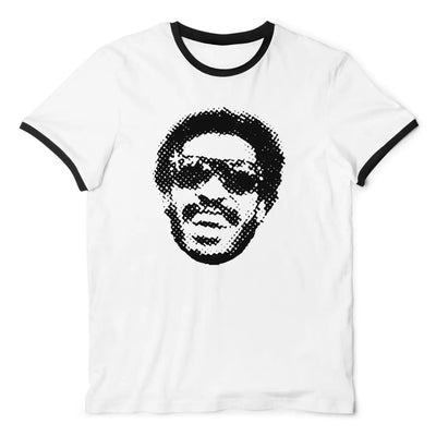 Stevie Wonder Ringer T-Shirt M