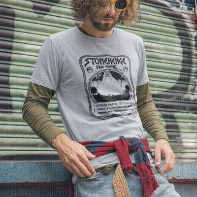 Stonehenge Free Festival Men’s T Shirt - Mens T-Shirt