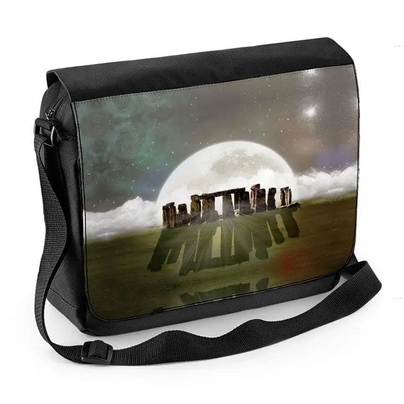 Stonehenge Moon Laptop Messenger Bag