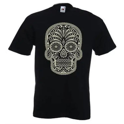 Sugar Skull Men's T-Shirt L / Black