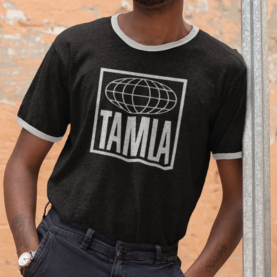 Tamla Motown Globe Logo Ringer T-Shirt