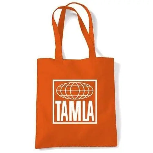 Tamla Motown Globe Logo Shoulder Bag Orange