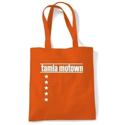 Tamla Motown Records Shoulder Bag Orange
