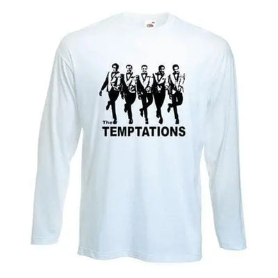 The Temptations Long Sleeve T-Shirt XXL / White