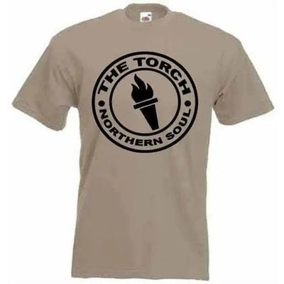 The Torch Nightclub Northern Soul T-Shirt M / Khaki