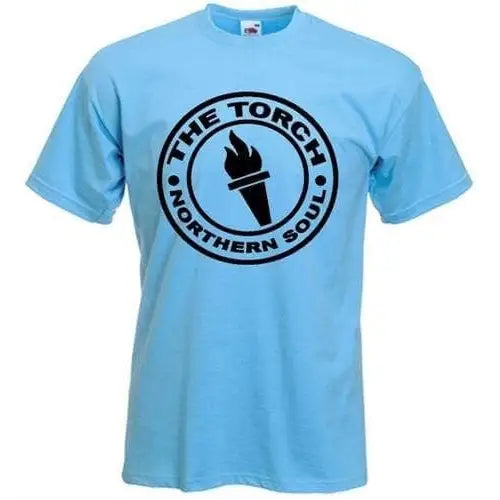 The Torch Nightclub Northern Soul T-Shirt 3XL / Light Blue
