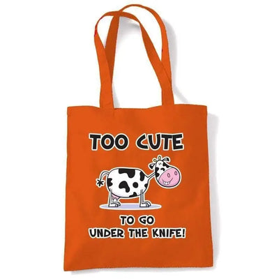 Too Cute Vegetarian shoulder bag Orange