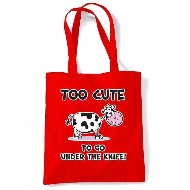 Too Cute Vegetarian shoulder bag Red