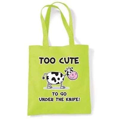 Too Cute Vegetarian shoulder bag
