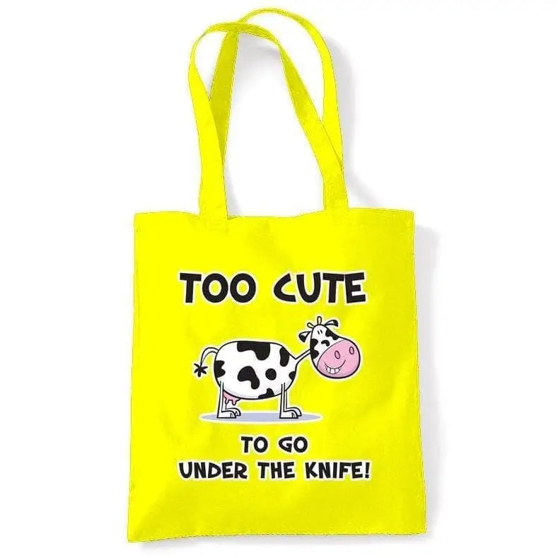 Too Cute Vegetarian shoulder bag Yellow