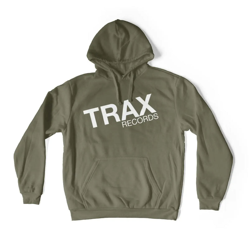 Trax Records Hoodie - Chicago House Acid Mr Fingers Phuture T Shirt S / Khaki