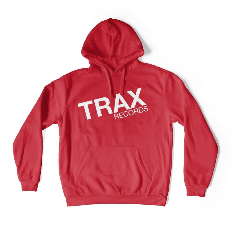 Trax Records Hoodie - Chicago House Acid Mr Fingers Phuture T Shirt S / Red