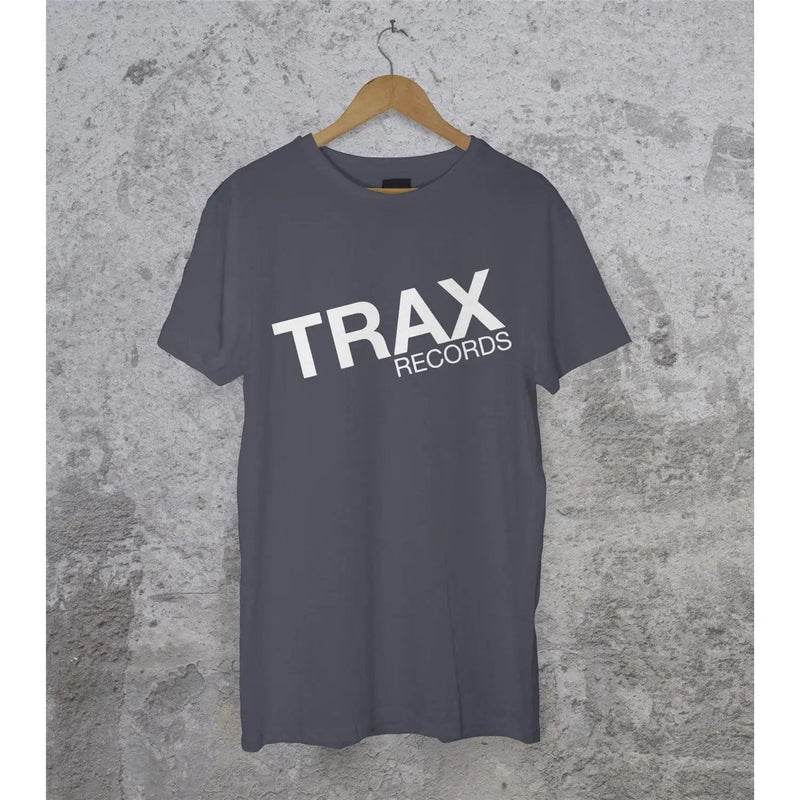 Trax Records T-Shirt - Chicago House Acid Mr Fingers Phuture L / Charcoal