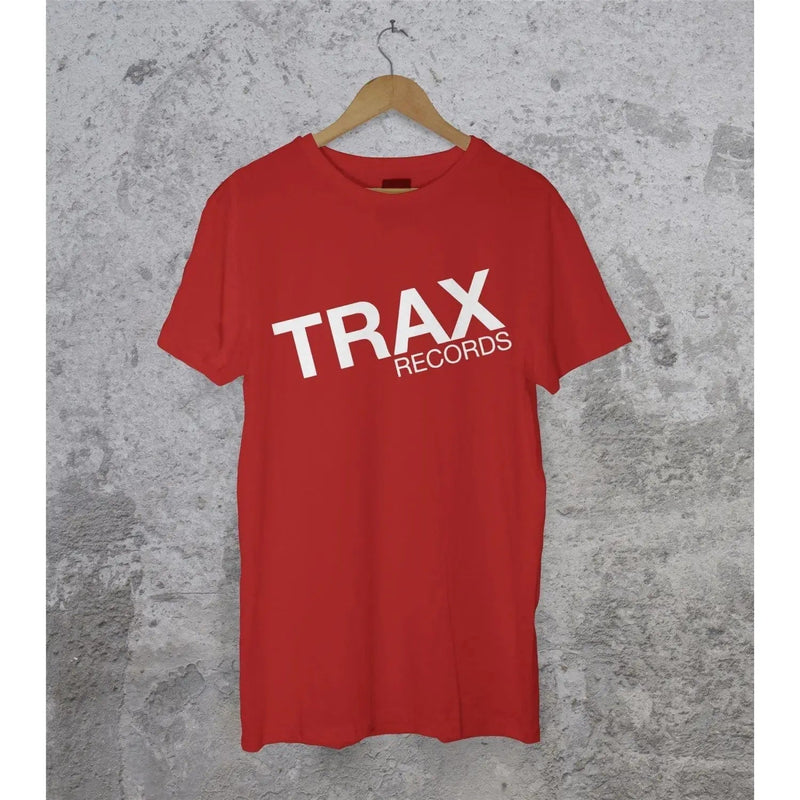 Trax Records T-Shirt - Chicago House Acid Mr Fingers Phuture L / Red