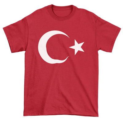 Turkish Coat Of Arms Flag Men's T-Shirt S