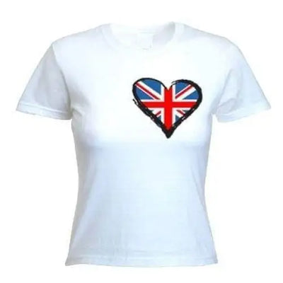 Union Jack Heart Women's T-Shirt