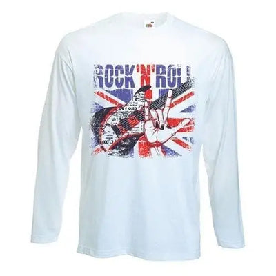 Union Jack Rock 'N' Roll Long Sleeve T-Shirt