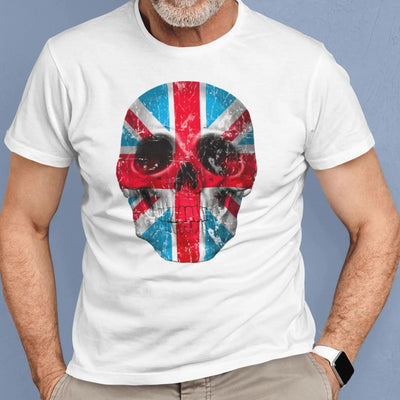 Union Jack Skull Men's T-Shirt