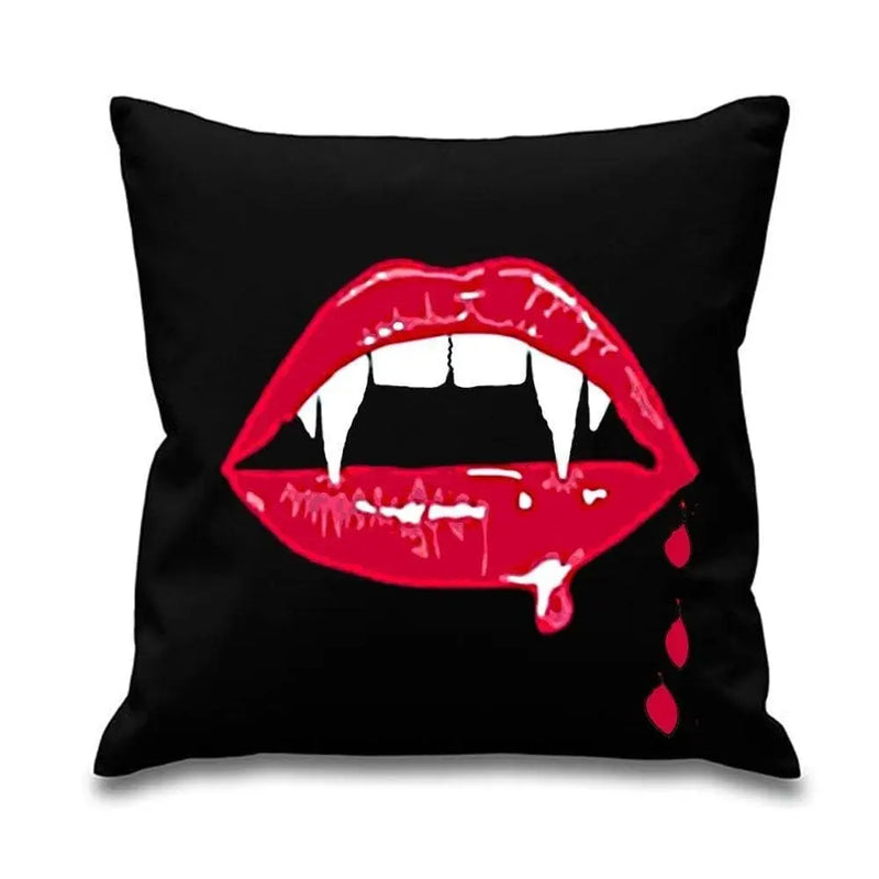 Vampire Fangs Scatter Cushion