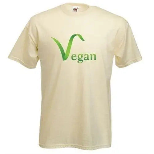Vegan Logo T-Shirt XXL / Cream