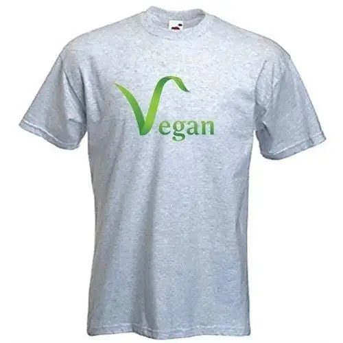 Vegan Logo T-Shirt XXL / Light Grey