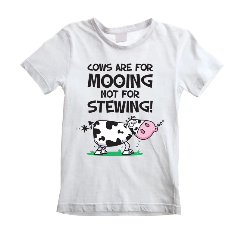 Vegetarian Cows Are For Mooing Unisex Children&