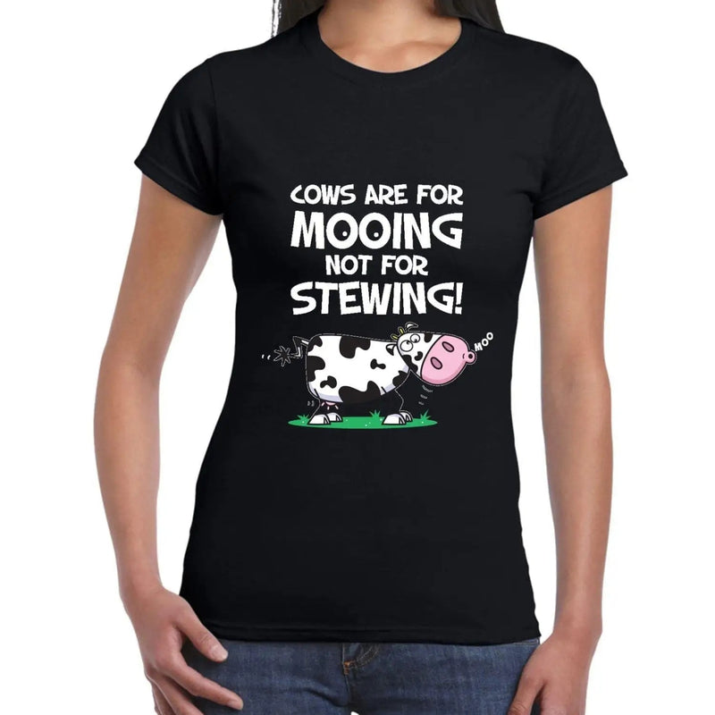 Vegetarian Cows Are For Mooing Women&