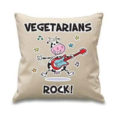 Vegetarians Rock Cushion Cream