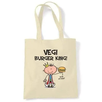 Vegi Burger King Vegetarian Shoulder Bag